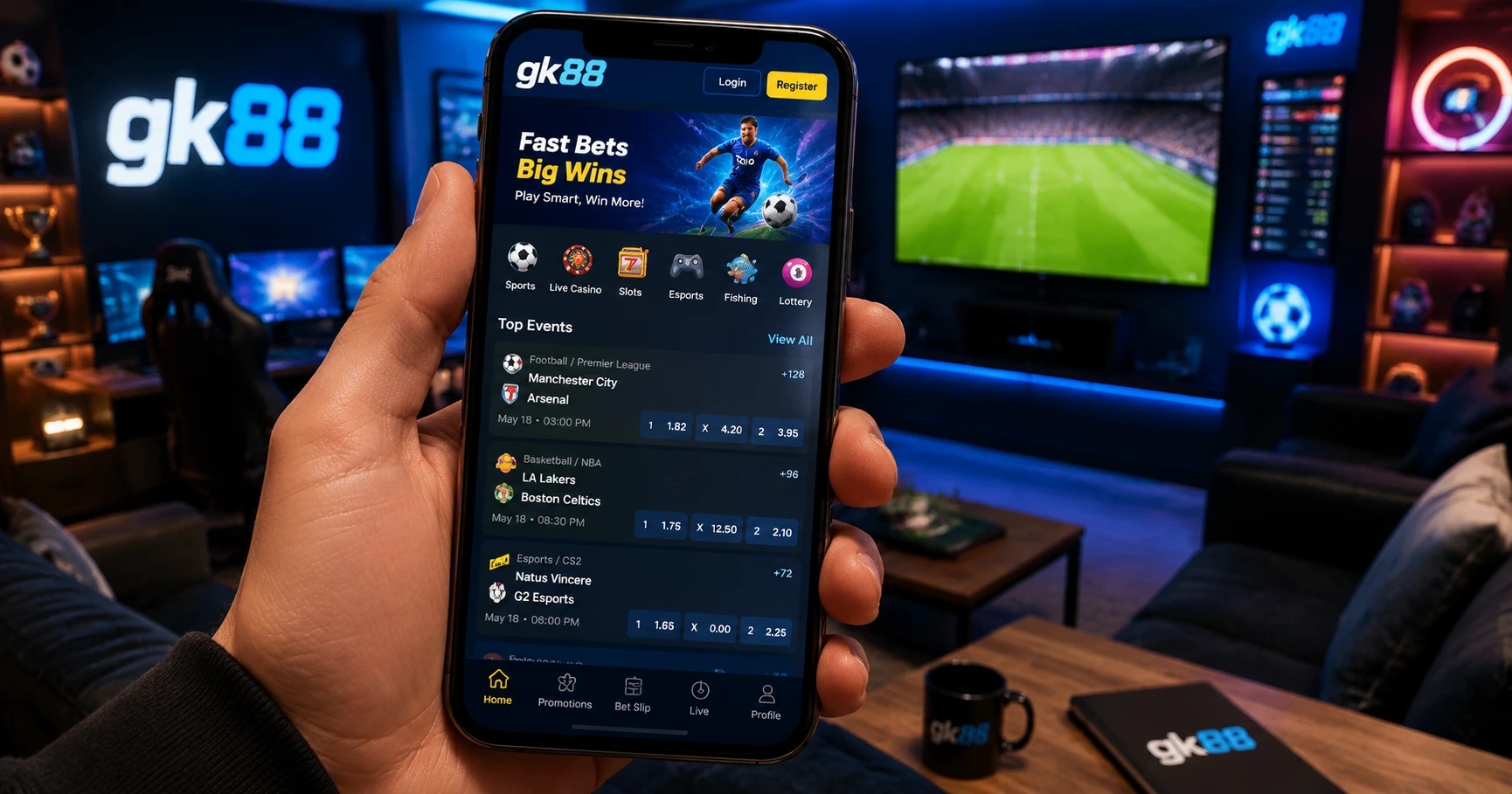 Khám phá nhà cái gk88: Đăng ký, tải app gk88 và những lợi ích vượt trội - image 2