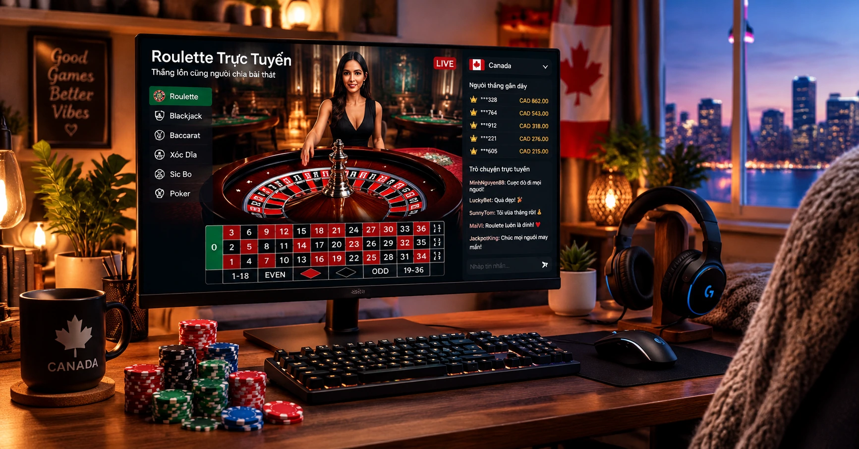 Live Casino Online Canada: Trải Nghiệm Đỉnh Cao Tại Nhà Cái Uy Tín - image 3